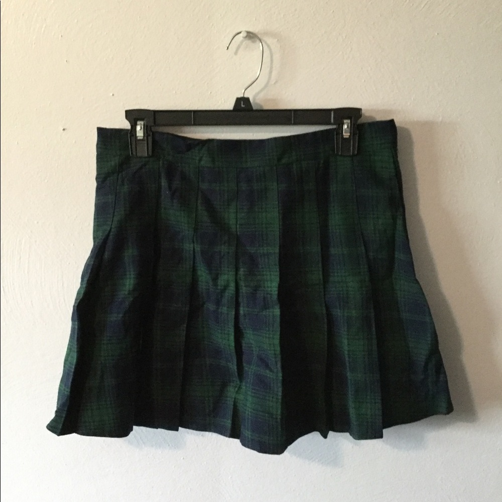 Plaid Skort L